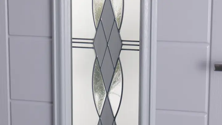 Cascade door glass, Chichester Cascade glass for a composite front door