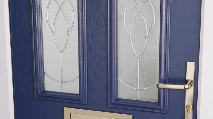 Crescent door glass, Chichester Crescent glass for a composite front door