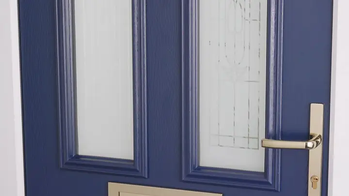 Filigree door glass, Chichester Filigree glass for a composite front door