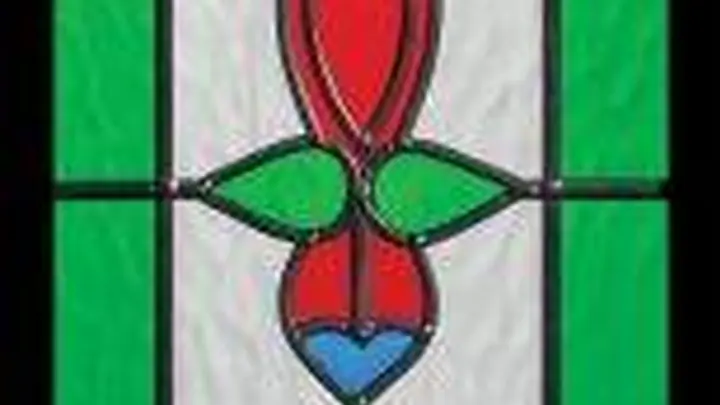 Garland door glass, Chichester Garland glass for a composite front door