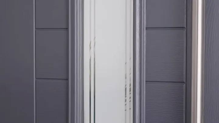 Halo door glass, Chichester Halo glass for a composite front door
