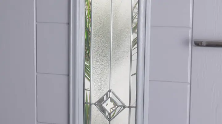 Onyx door glass, Chichester Onyx glass for a composite front door