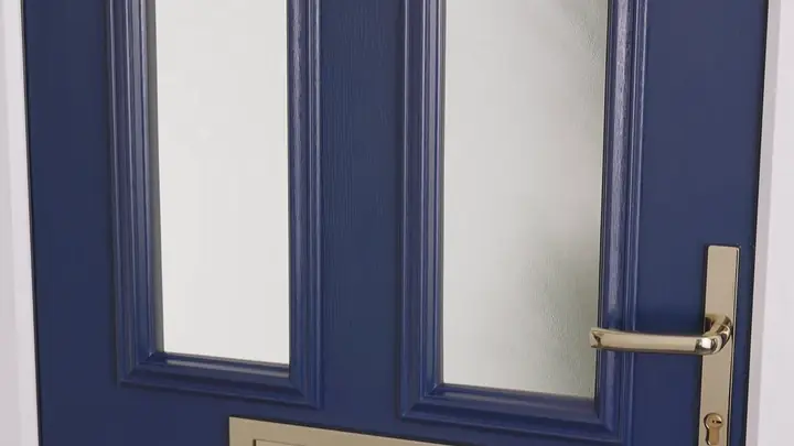 Stippolyte door glass, Chichester Stippolyte glass for a composite front door