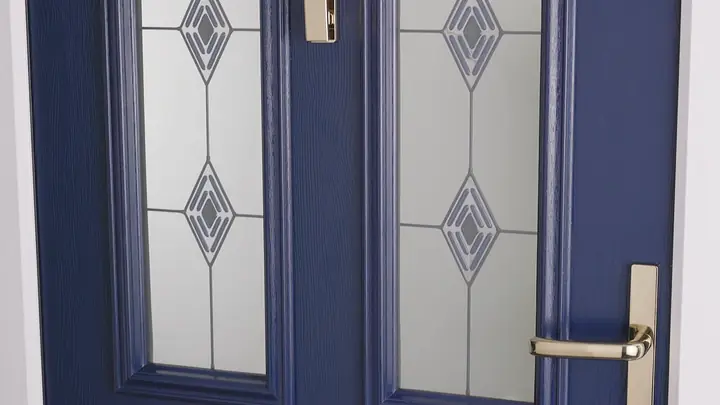 Tiara door glass, Chichester Tiara glass for a composite front door