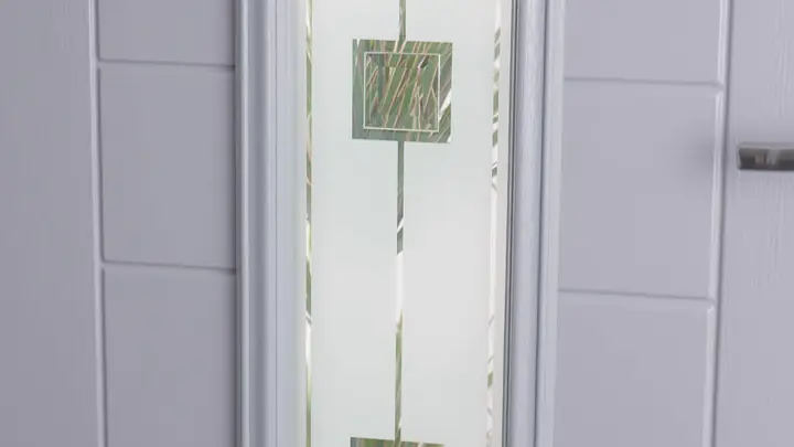Trio door glass, Chichester Trio glass for a composite front door