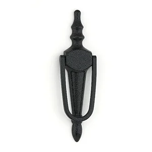 Slimline urn knocker in Antique black