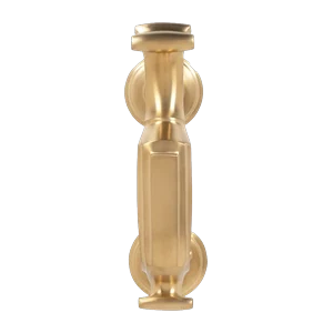 Doctors knocker in Satin brass