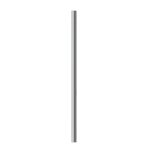 Pull handle 1200mm in Stainless steel